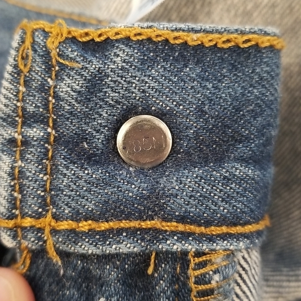 💕LEVI'S💕 501 XX Straight Leg Button Fly Vintage Mom Jeans 100% Cotton W32 L30 - Picture 7 of 16